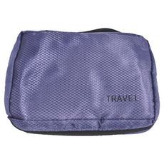 TAILI 太力 旅行夢菱格收納袋 雙層拉鏈壓縮袋 暗夜紫, 6件, 1組