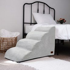 Allmio Pet 雲朵織物寵物階梯, 都市灰, 1個