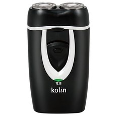 Kolin 歌林 雙刀頭 電鬍刀 USB充電式 刀頭可水洗 黑色 KSH-DLRZ900 28 x 95 x 55mm 82g