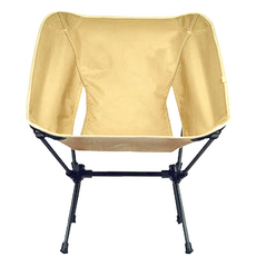 EAMKEVC 伊凱文 輕量野營戰術椅 折疊椅, 900D輕量牛津布, 7075航太鋁合金, 承重120kg, 含外袋930g, 狼棕色, 1個