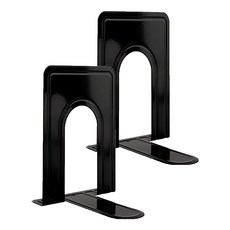 AHOYE 鐵製書擋/書架 17 x 15 x 12cm, 黑色, 2個