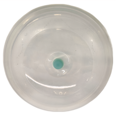 SiliPot 韓國鉑金矽膠微波折疊保鮮蓋 - 210mm，耐冷熱，可用洗碗機, 薄荷綠, 1個