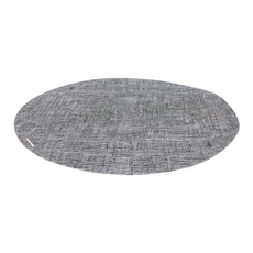 modern-twist 橢圓餐墊-黑色, 食品級環保矽膠(無孔+無菌表面), 40.6 x 35.5cm, 1個