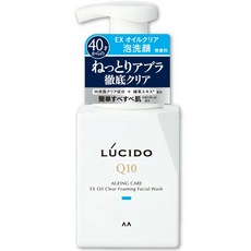 LUCIDO 倫士度 男士全效泡洗顏 Q10 無香料, 150ml, 1瓶