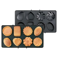 MATURE 美萃 燒菓子烤盤 雙盤熱壓三明治機專用 CY-1623-1-E, 1組