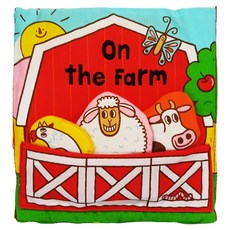 K's Kids 奇智奇思 布書 有趣的立體農場, 100%棉 滌綸 棉布, 不適用