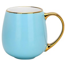 Royal Duke 福氣骨瓷馬克杯 海闊天空 480ml, 天藍色, 1個