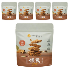 The Chala 蕎拉燕麥 裸食燕麥脆片 肉桂口味, 230g, 5包