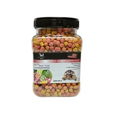 WEIYITER 維益特 陸龜水果配方彩色飼料, 120g, 1罐