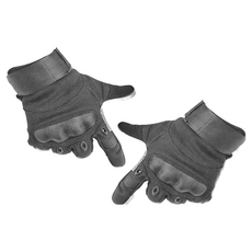 戰甲五級 戰術手套 XL 防摔 防割 耐磨, 黑色, 1個