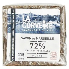 LA CORVETTE 法釩馬賽莊園 經典橄欖油馬賽皂, 300g, 1個