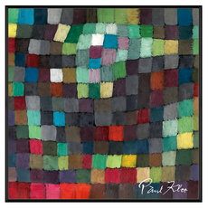 菠蘿選畫所 保羅克利 五月畫 方 AVAR6636B, 黑色