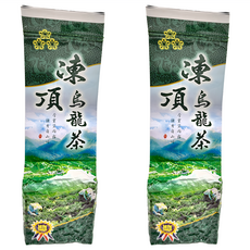 台灣茗茶禮盒組 凍頂烏龍 + 凍頂烏龍 台灣產天然茶葉, 1組