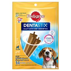 Pedigree 寶路 DentaStix 潔牙骨 14支裝, 原味, 344g, 1包