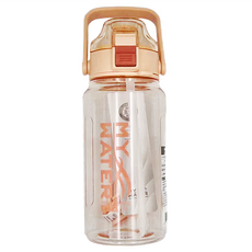 MY WATER 牽牽手運動水壺, 淡粉色, 1.5L, 1個