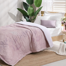 LAMINA 樂米娜 精梳棉涼被 恬靜山居, 粉色