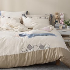 LAMINA 樂米娜 300支萊賽爾天絲兩用被套 優雅純色, 睡綿羊