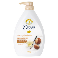 Dove 多芬 乳油木果滋養沐浴乳 1kg, 深層滋潤保濕, 1瓶