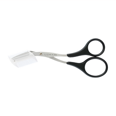 KAI 貝印 眉毛剪附梳 2用 右手專用 尺寸14X8X2公分 重量22克, HC-3025, 1個