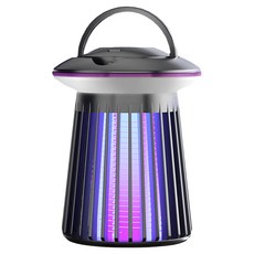 OMG 壁掛臺式兩用電擊式滅蚊燈 黑色, 單一商品