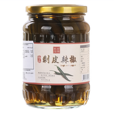 金博家 極品剝皮辣椒, 670g, 1罐