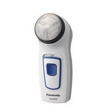 Panasonic 迷你輕巧 乾電池式 旅行/露營/隨身電動刮鬍刀 可拆式清潔, ES6500P-W, 單一顏色
