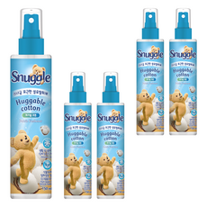 Snuggle 熊寶貝 衣物棉柔芳香噴霧 Huggable Cotton 150ml, 5瓶