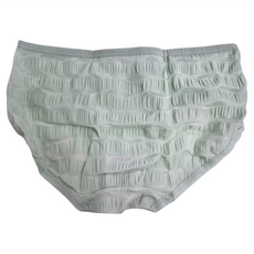 V腰梯型紋格蕾絲孕婦褲 V型托腹親膚透氣四件組, 2XL, 綠色