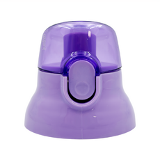 Skater 兒童直飲式冷水壺用瓶蓋 PSB5SAN 紫色 480ml, 1個, 瓶蓋+墊圈1組(已安裝)