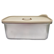 按鍵式保鮮盒 19 x 11.7 x 7.7cm 1.1L, 1個