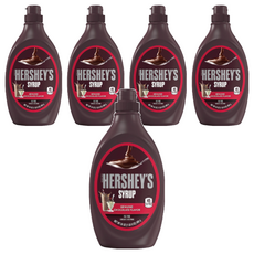 HERSHEY'S 好時可可風味糖漿 無麩質, 680g, 5瓶
