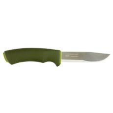 MORAKNIV 兩腰扣不銹鋼莫拉刀 Mor12493 刃長10.9cm 軍綠色 露營刀具, 1支