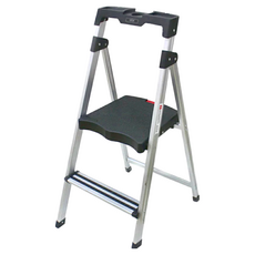 AY二階大平台多功能鋁梯 LA3332, 1個