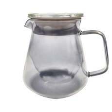 晨瑞軒有限公司 玻璃咖啡壺 500ml, CAKN0171M 煙燻黑, 1個