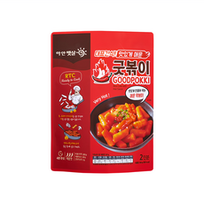 GOODPOKKI 4分鐘快煮年糕 辣味, 353g, 1包