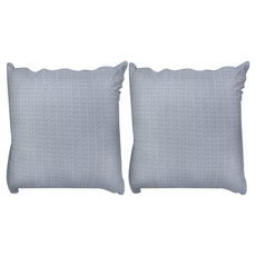 J&N 寧夏涼感緹花抱枕2個 藍色