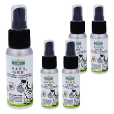 草本宣言 防蚊露, 獨家天然無毒配方 萃取多種植物精華 適合嬰幼兒與孕婦使用, 50ml, 5瓶