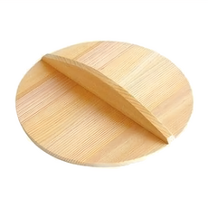 市原木工所 無塗裝原木 落蓋 24cm 鍋蓋 日本雲杉, 1個