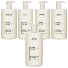 LIFENET 護髮乳 花麝香, 1L, 5瓶