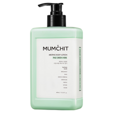 MUMCHIT 默契 香氛身體乳液 青綠草本香, 400ml, 1件
