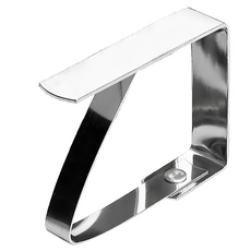 ibili 不鏽鋼桌布固定夾 4.7 x 4 x 1cm 67g, 4個