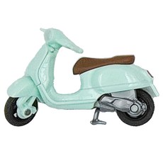 siku 偉士牌125GTS super, SU1296, 1個, 9.5 × 7.5 × 2 cm