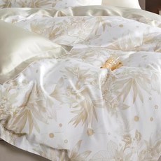 貝淇小舖 60支純天絲 銀離子 A版同花色 床包枕套3件組