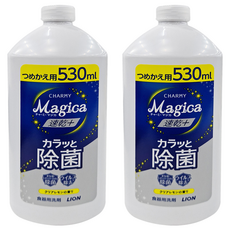 LION 獅王 CHARMY Magica 台灣公司貨 洗碗精 檸檬, 530ml, 2瓶