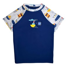 Splash About UV Rash Top 兒童短袖游泳上衣, 3~4歲適用, 海洋探險家, 1件