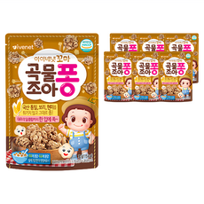 ivenet 穀物爆米花球, 全麥口味, 30g, 7包