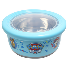 汪汪隊立大功 不銹鋼圓形保鮮餐碗, 藍色, 1個