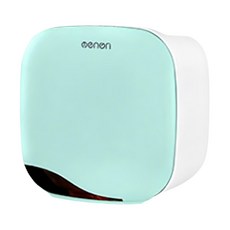 oenon 高品味無痕雙層收納面紙盒, 1個, 高貴綠