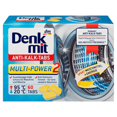 dm Denk mit 洗衣槽清潔錠 Set 60顆 保持洗衣機清潔 延長使用壽命, 1盒, 900g