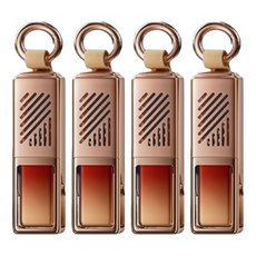 Lisen 李森 車載掛式香薰 (標準款) DS/冷與她 (幽香秘園-玫瑰金), 4個